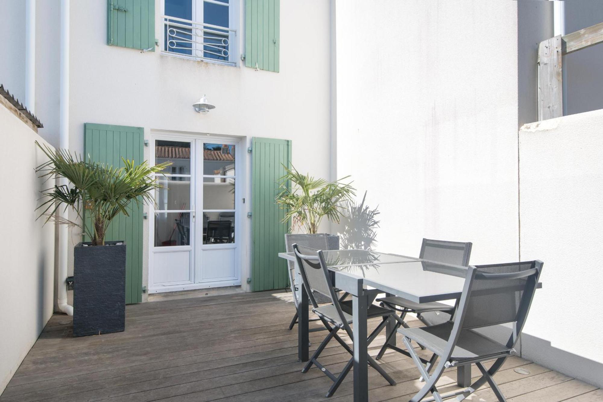 Appartement Valene La Flotte Exterior foto